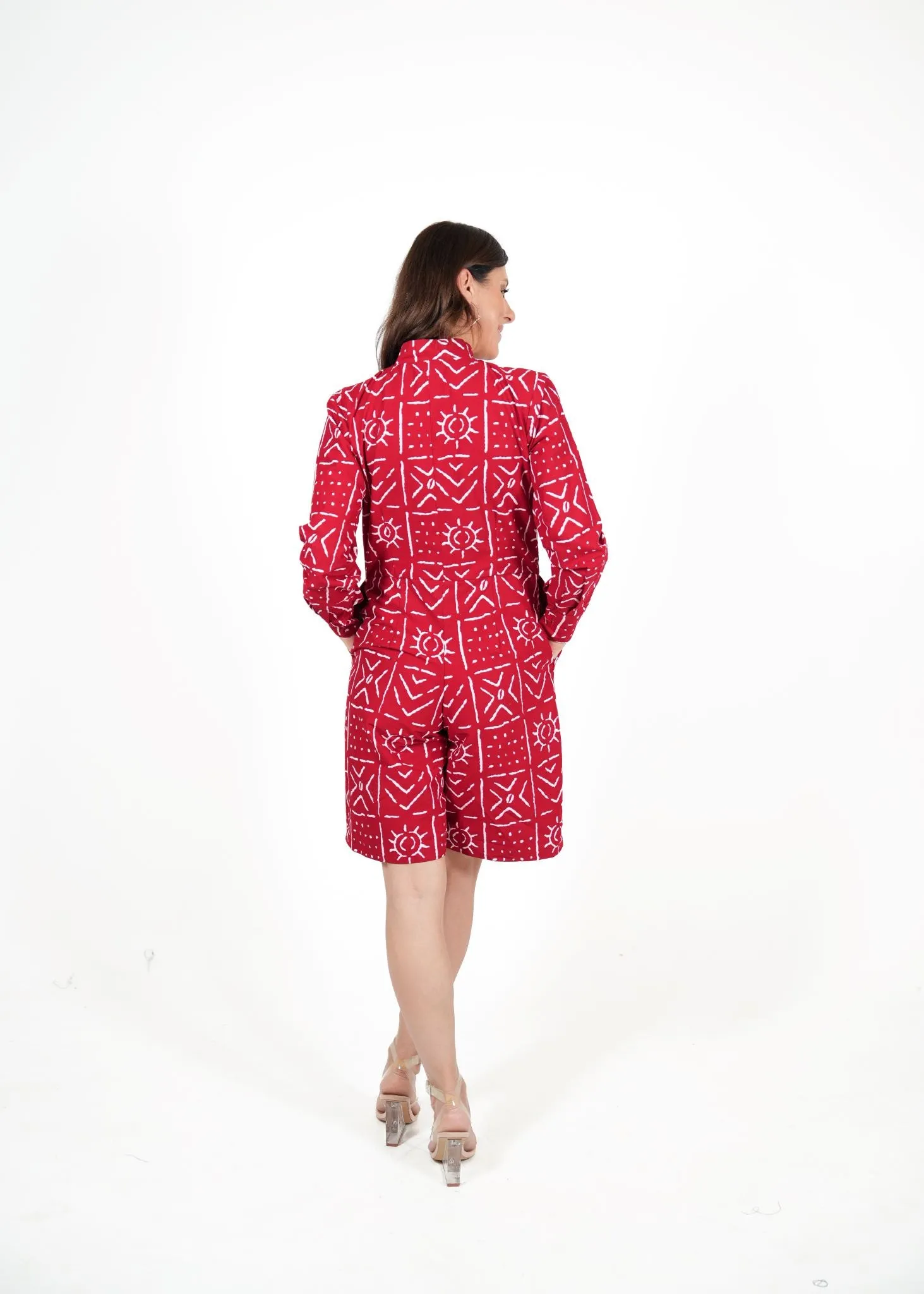 Sofia Elegance African Print Jumpsuit