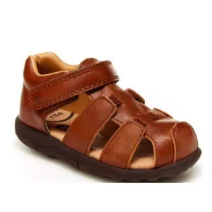 Stride Rite Toddler Boys Archie Brown Leather Sandals