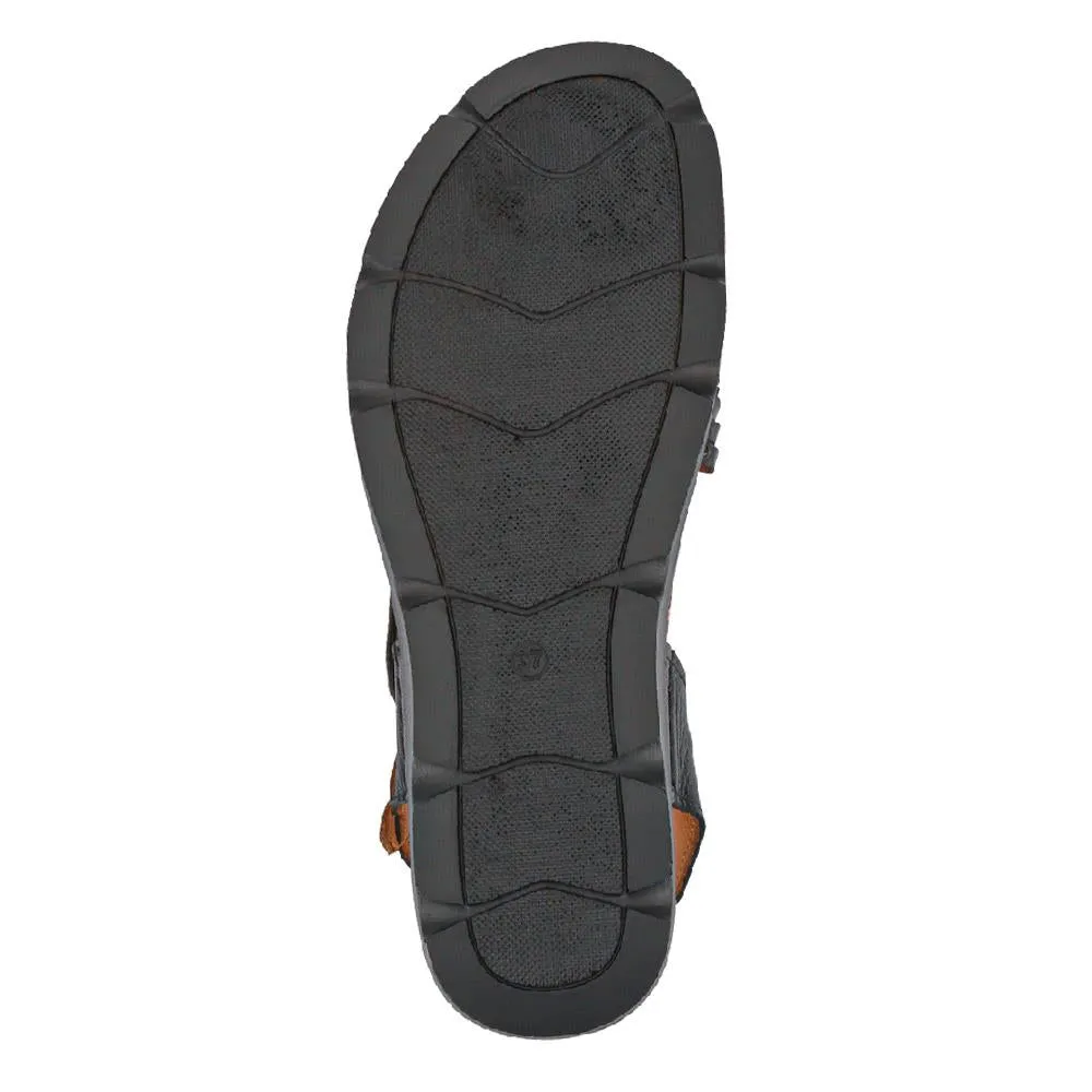 Touch-Fasten Leather Sandals - KARY39029 / 325 513