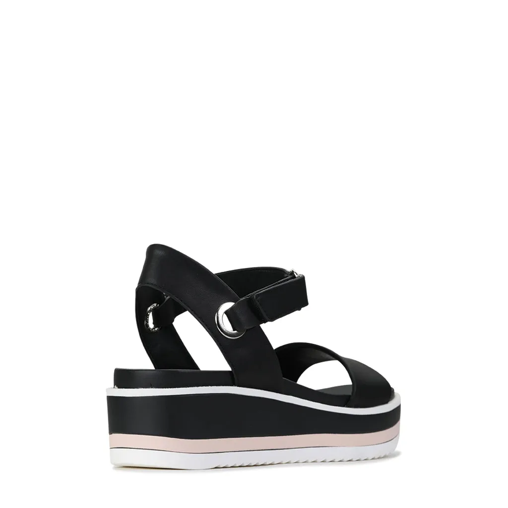 ZITA PLATFORM WEDGE SANDALS