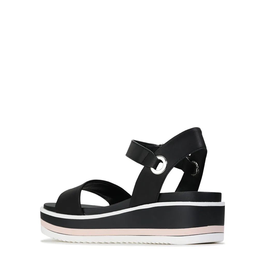 ZITA PLATFORM WEDGE SANDALS