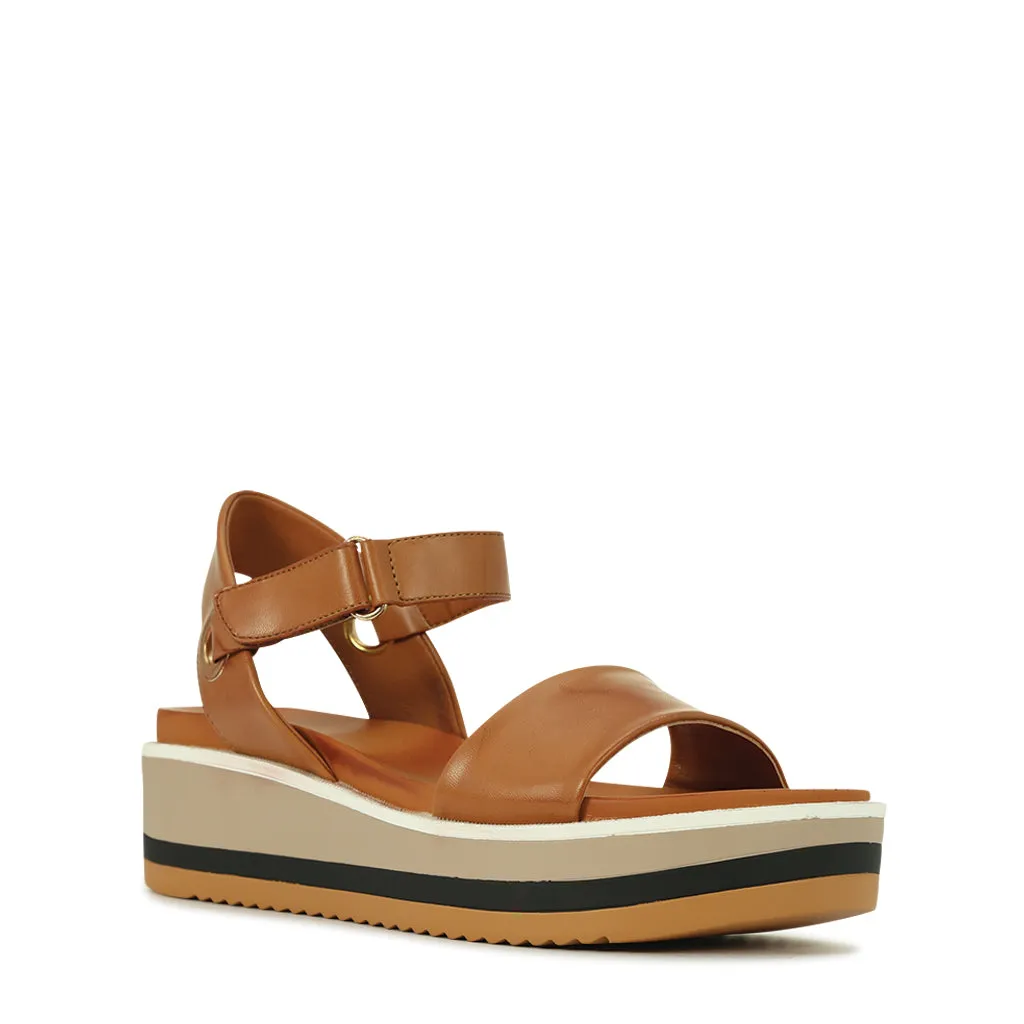 ZITA PLATFORM WEDGE SANDALS